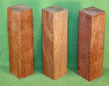 Blank #715 - Jatoba Extra Long Solid Turning Blanks ~ 3 Each ~ 1 1/2" x 1 1/2" x 6" ~ $11.99